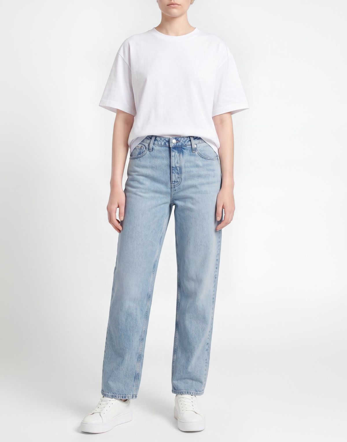 Calvin Klein Jeans Womens Jeans in Blue