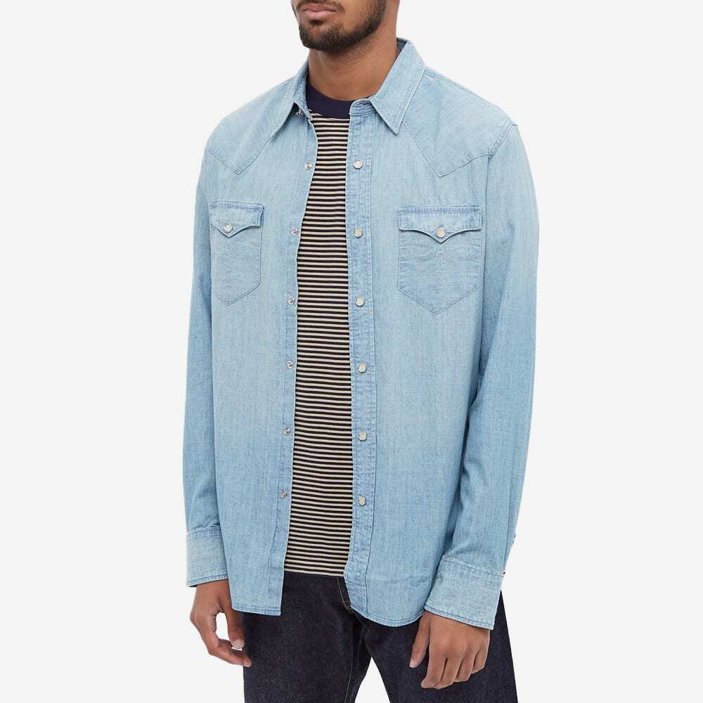 Buffalo Western Denim Shirt - Rinse