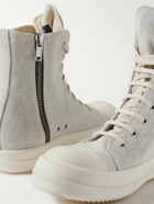 DRKSHDW by Rick Owens - Canvas High-Top Sneakers - Gray