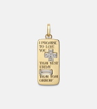 FoundRae True Love Promise 18kt gold pendant with diamonds