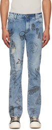 RTA Blue Denis Jeans