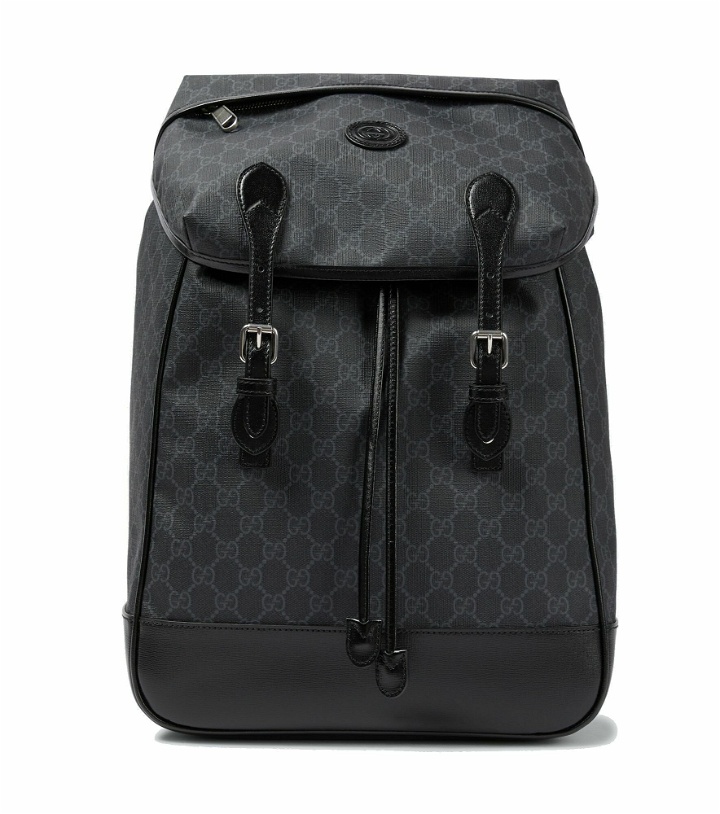 Photo: Gucci - GG Supreme canvas backpack