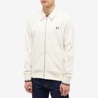 Fred Perry Authentic Men's Zip Through Sweat in Ecru