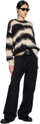 Isabel Marant Black & Beige Sawyers Sweater