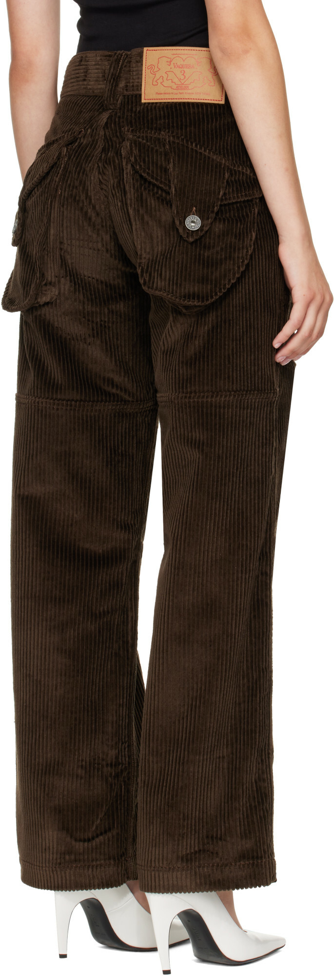 VAQUERA Brown Corduroy Trousers