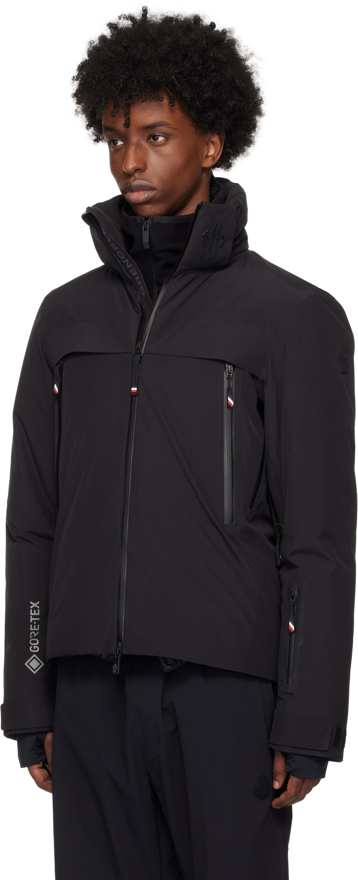 Moncler Grenoble Black Balmhorn Down Jacket