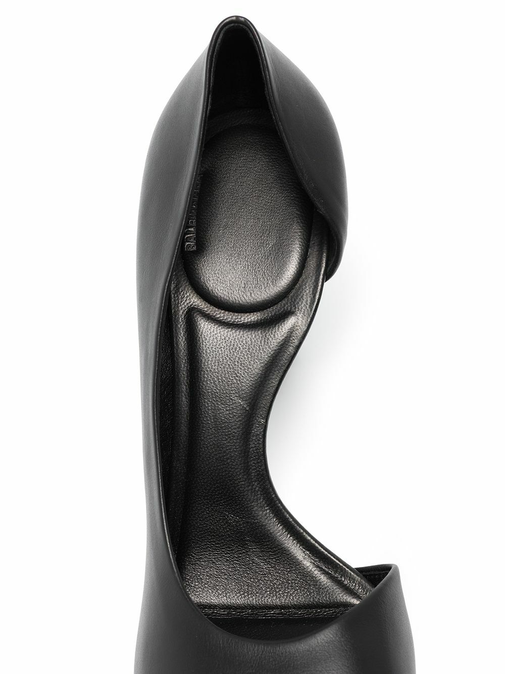 BALENCIAGA - Void D'orsay Leather Pumps Balenciaga