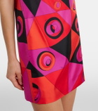 Pucci Occhi silk twill minidress