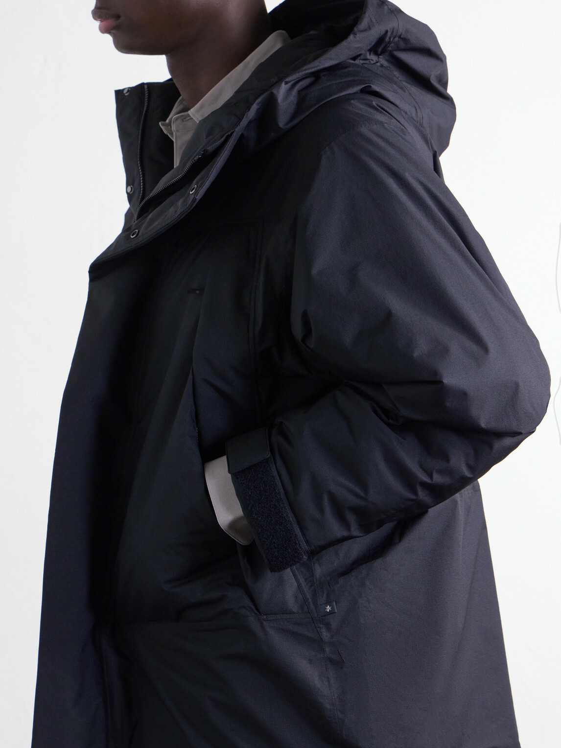 Goldwin - Glade Hooded Shell Down Ski Jacket - Black