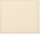 Dolce&Gabbana Beige Logo Bifold Wallet