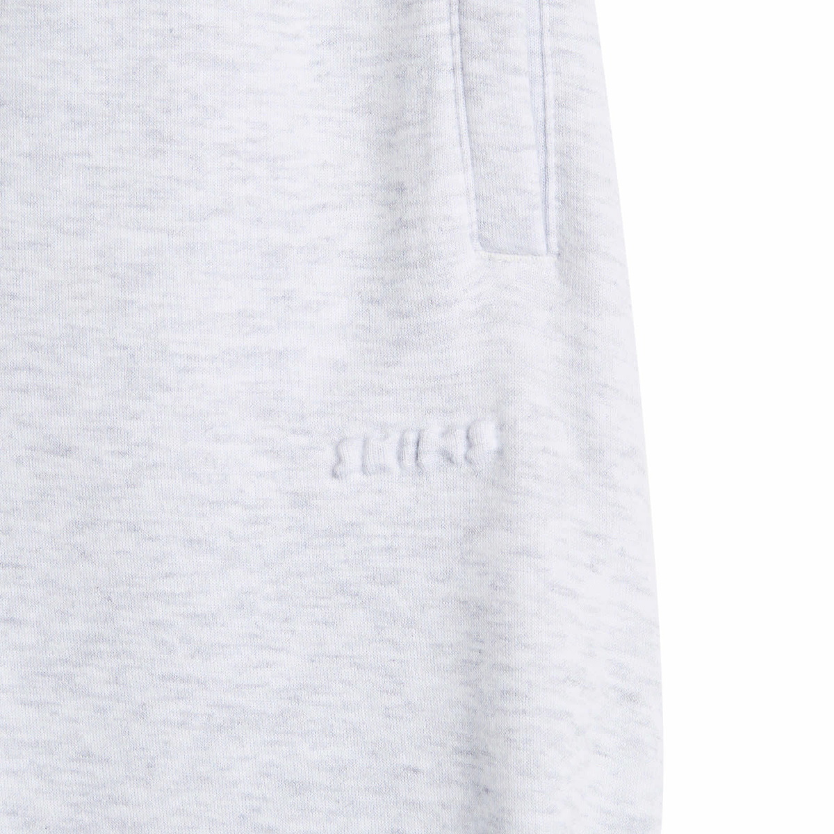 SKIMS Women's Cotton Fleece Classic Jogger in Light Heather Grey