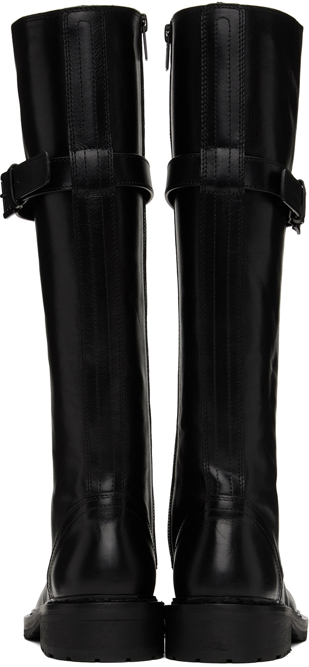 Ann Demeulemeester Black High Danny Boots
