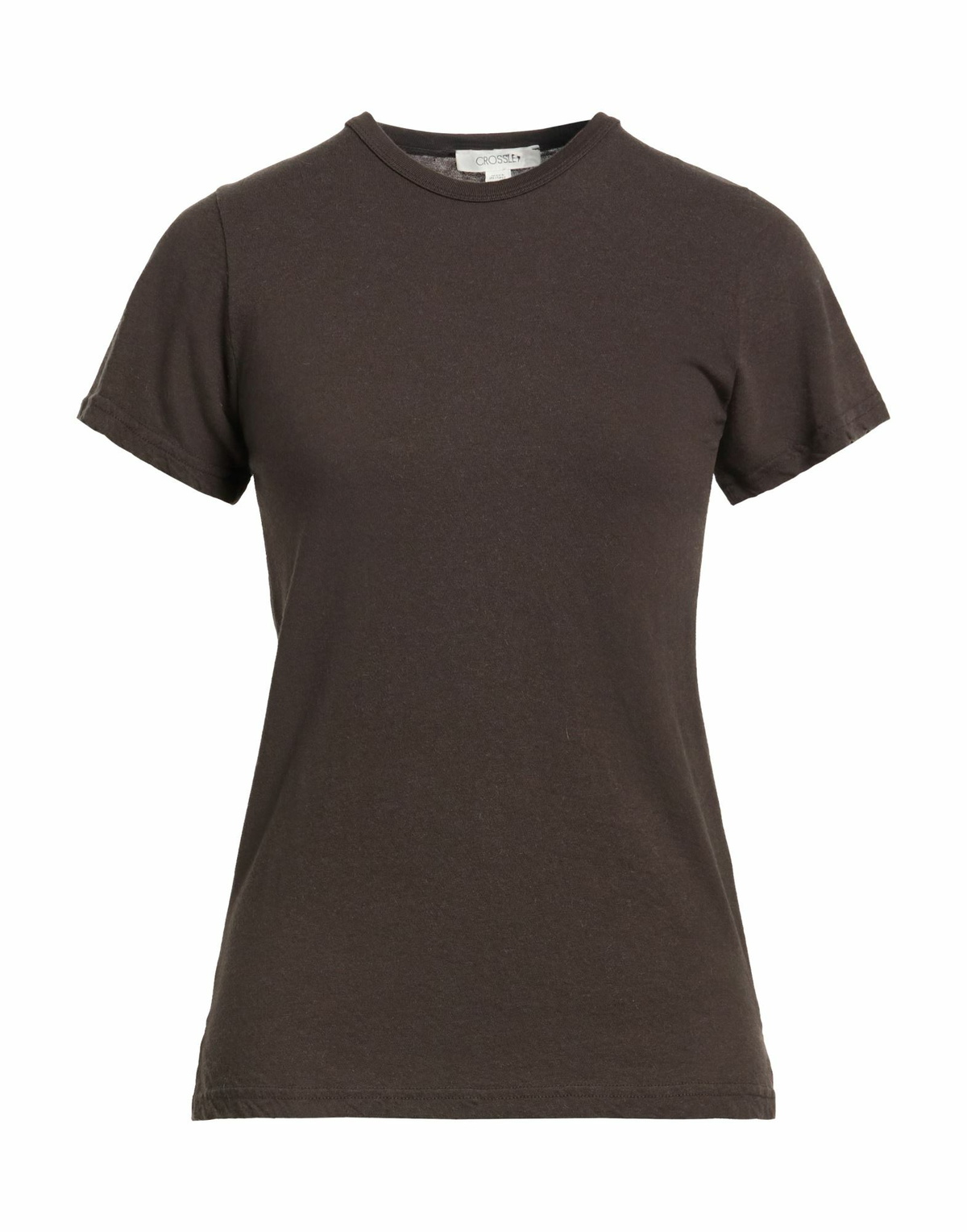 Crossley Womens T-shirt Dark in Brown
