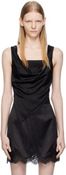 Nanushka Black Petra Tank Top