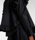 Noir Kei Ninomiya Ruffled cotton blouse