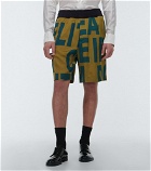 Dries Van Noten - Printed mid-rise jersey shorts