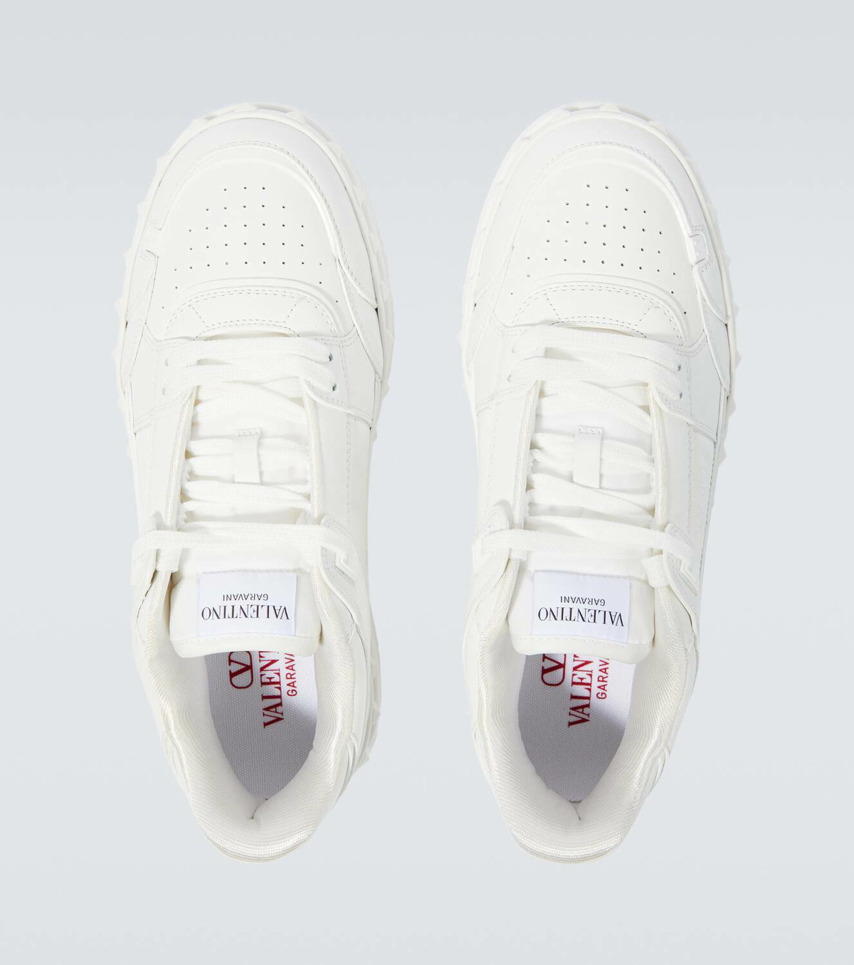 Valentino Garavani Freedots leather low-top sneakers