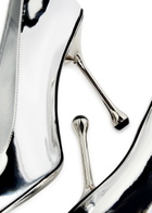 Jimmy Choo Ixia 95 Metallic Patent Leather Pumps