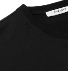Givenchy - Glow-in-the-Dark Printed Cotton-Jersey T-Shirt - Black