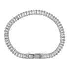 Numbering Silver 1530 Swarovski Crystal Bracelet