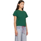 rag & bone Green Kelly Washed Boxy T-shirt