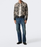 RRL Wool jacquard blouson jacket