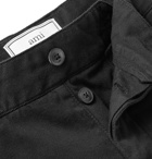 AMI - Cotton-Twill Bermuda Shorts - Black