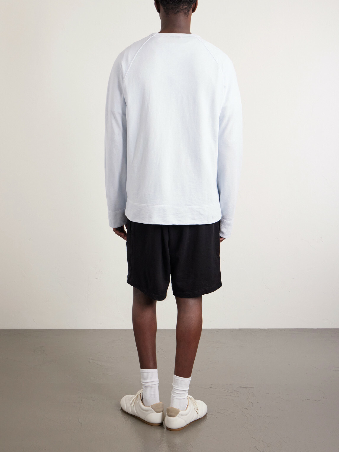 James Perse - Supima Cotton-Jersey Sweatshirt - Blue