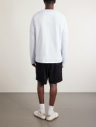 James Perse - Supima Cotton-Jersey Sweatshirt - Blue