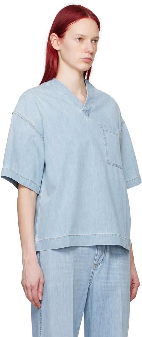 Meisjes Spijkerjas Conny - Light Blue Denim – Mini & Me