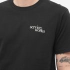 Service Works Men's Dining Set T-Shirt in Black