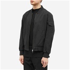 Neil Barrett Men's Bomber Jacket Over Shirt in Black
