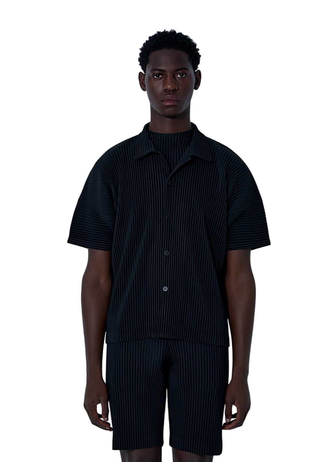 Homme Plissé Issey Miyake Khaki Monthly Color July Shirt Homme