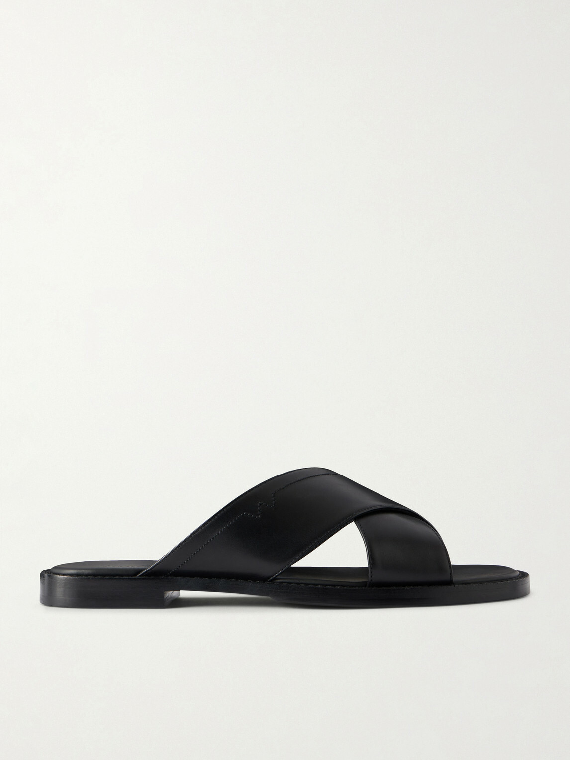 J.M. Weston - Leather Sandals - Black