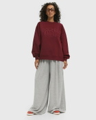 ROTATE Birger Christensen HEAVY SWEAT CREWNECK Red Womens Sweatshirt