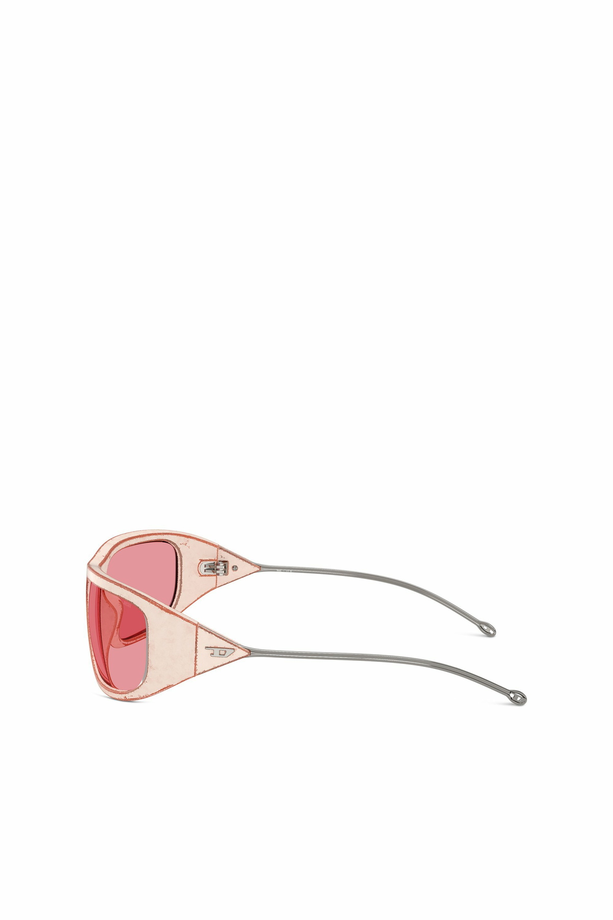 Diesel Wraparound style sunglasses - Sunglasses - Unisex - Pink