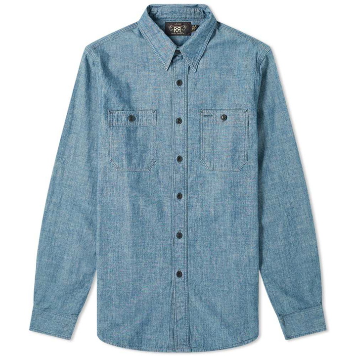 Photo: RRL Cameron Chambray Workshirt