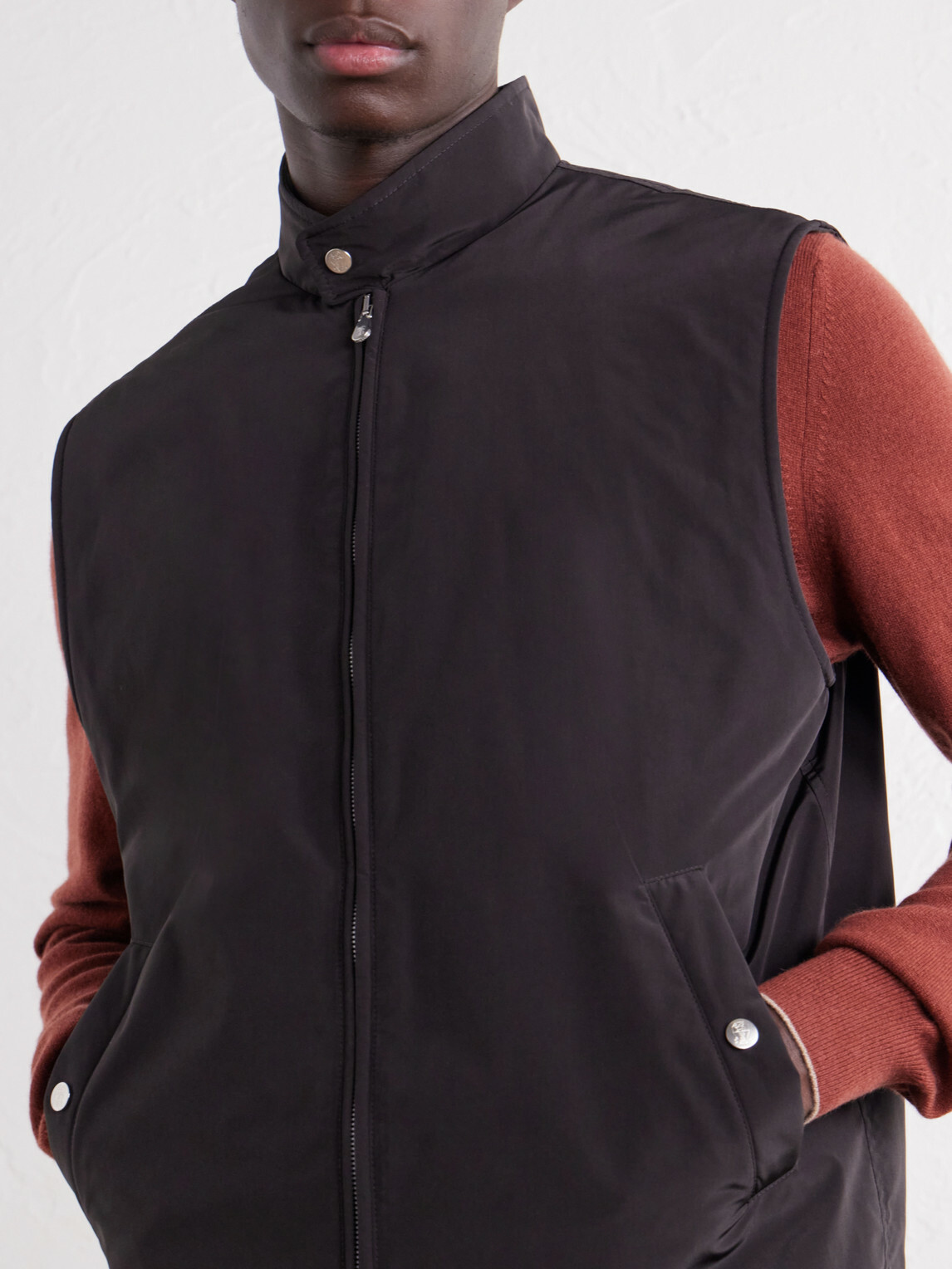 Brunello Cucinelli - Padded Shell Gilet - Black