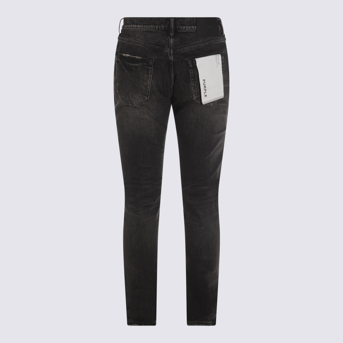 Purple Brand Dark Grey Skinny Tinted Jeans