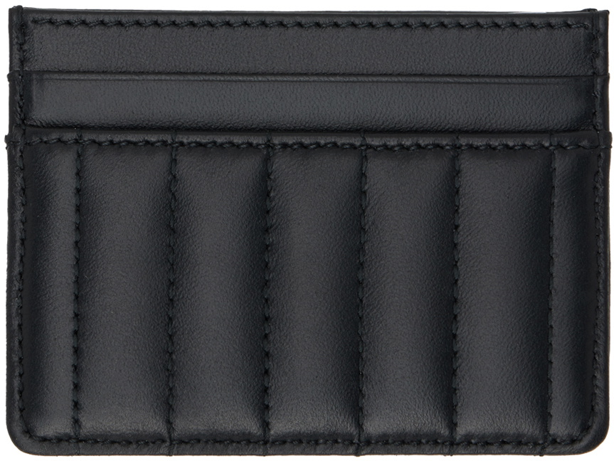【BURBERRY】TB LOLA CARD WALLET Burberry Black Quilted Lola Card Holder Burberry