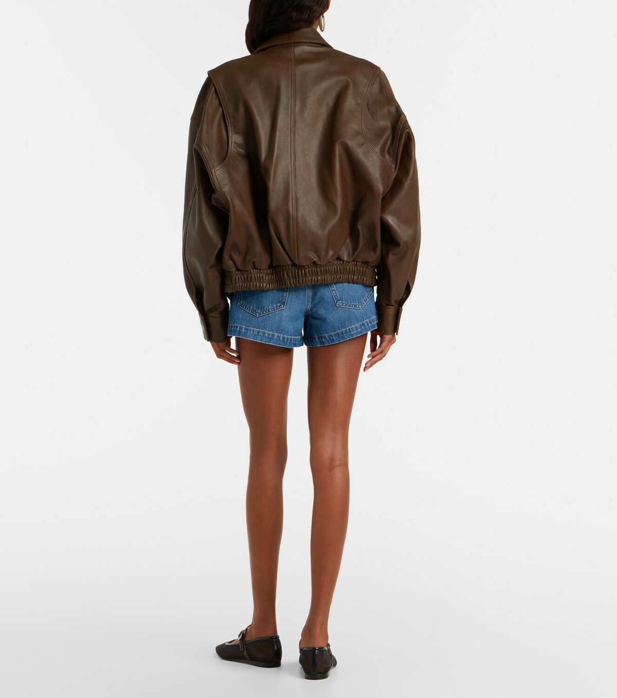 Veronica Beard Jaylen denim shorts