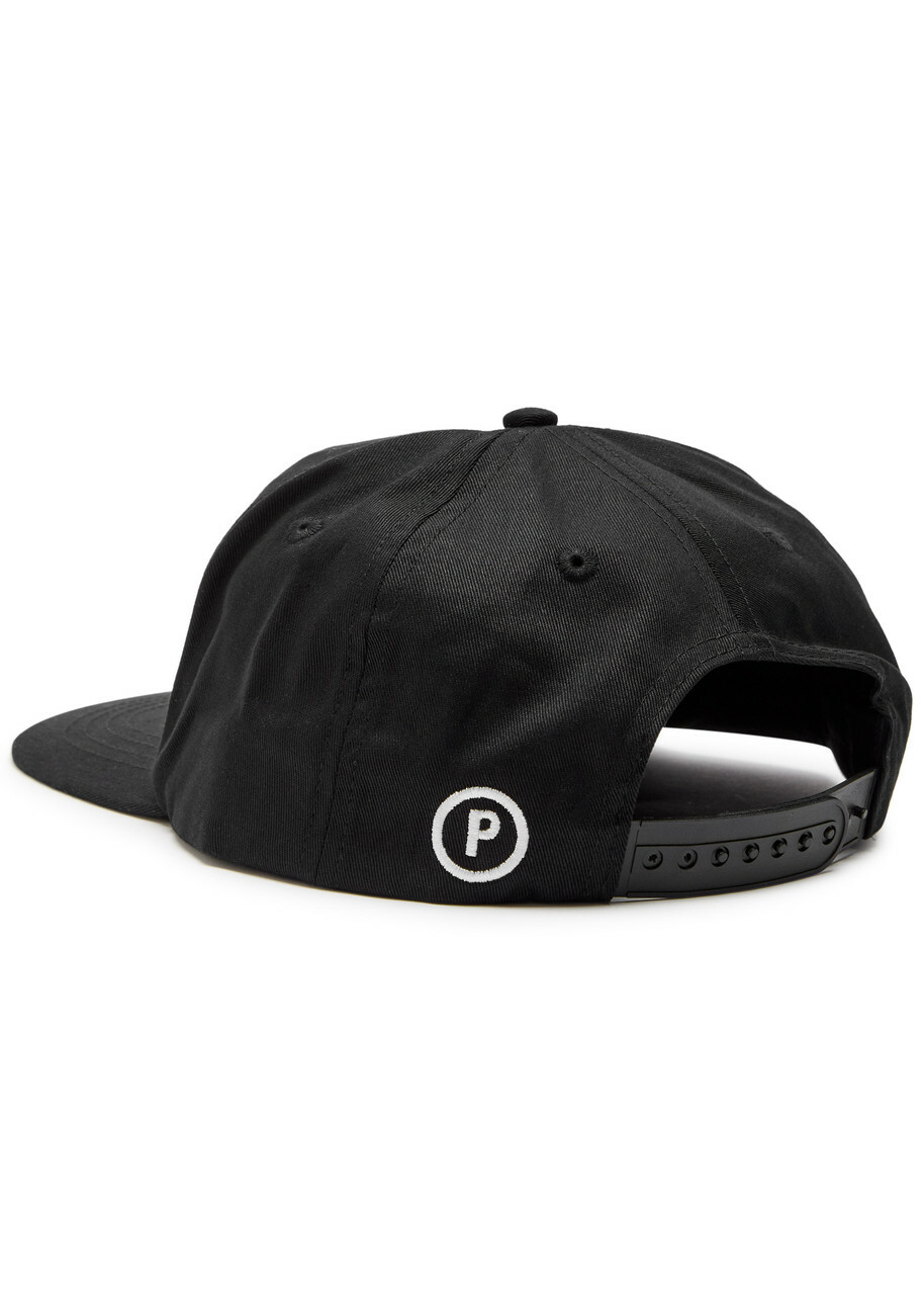Picante Fratelli Logo-embroidered Cotton cap - Black - One Size