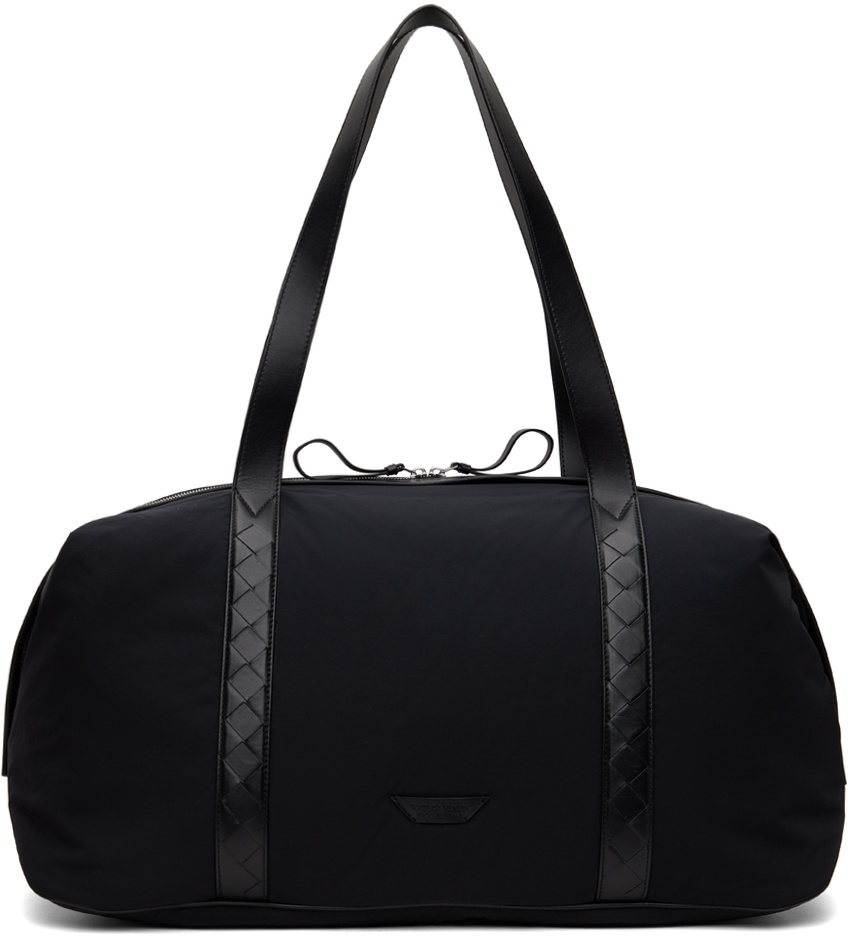 Photo: Bottega Veneta Black Medium Crossroad Bag