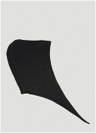 Big Logo Patch Hood Hat in Black