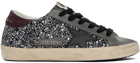 Golden Goose Gray & Silver Super-Star Classic Sneakers