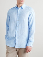 Paul Smith - Linen Shirt - Blue