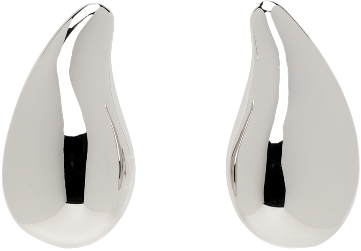 Photo: Courrèges Silver Drop Metal Earrings