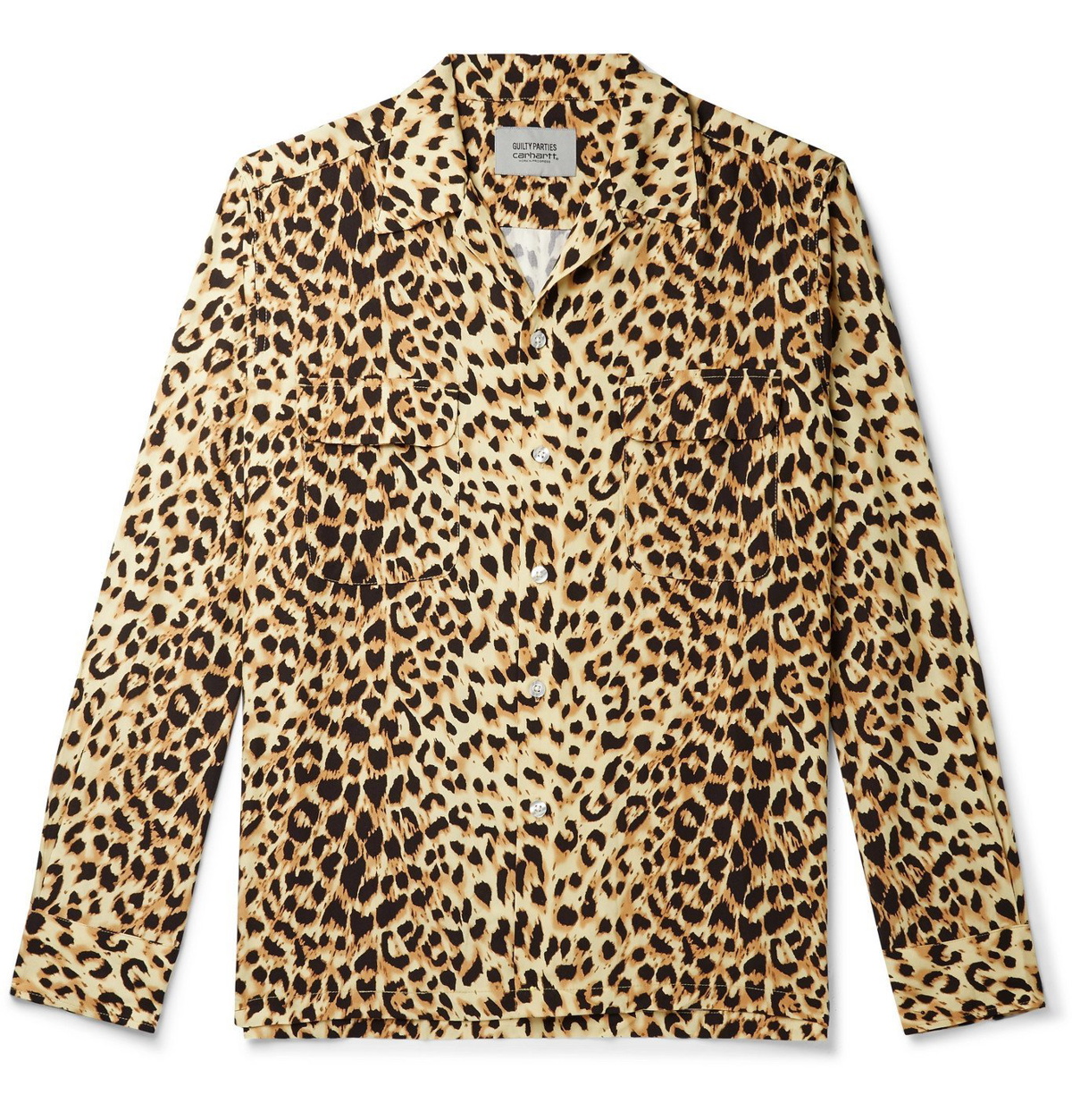Carhartt WIP - Wacko Maria Camp-Collar Leopard-Print Woven Shirt