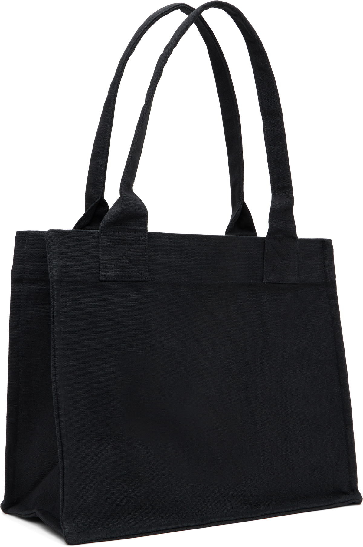 GANNI Gray Large Canvas Tote