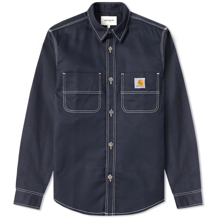 Photo: Carhartt Chalk Shirt Jacket